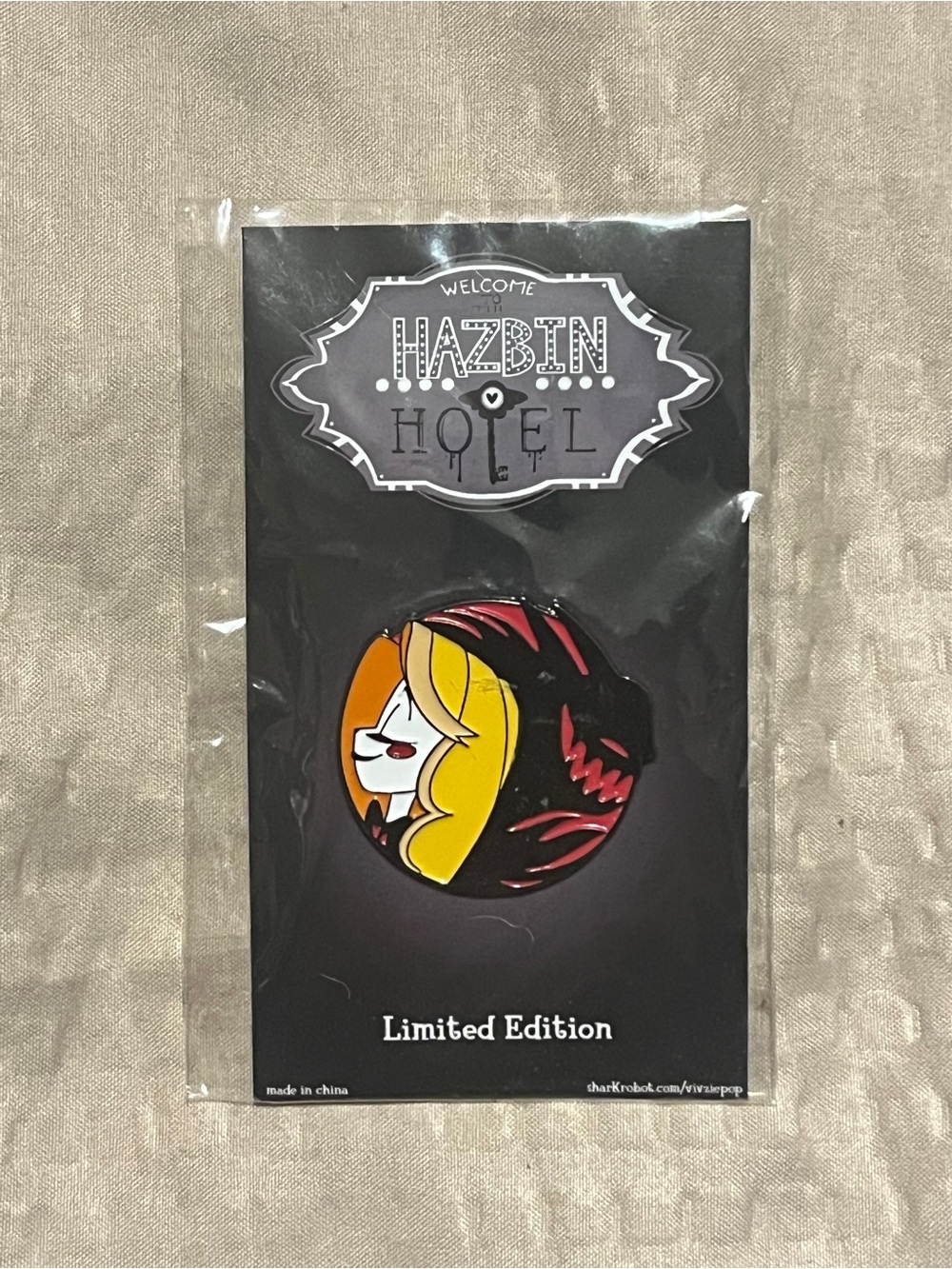 Hazbin Hotel Charlie's Demon Shadow 2020 Limited Edition Pin